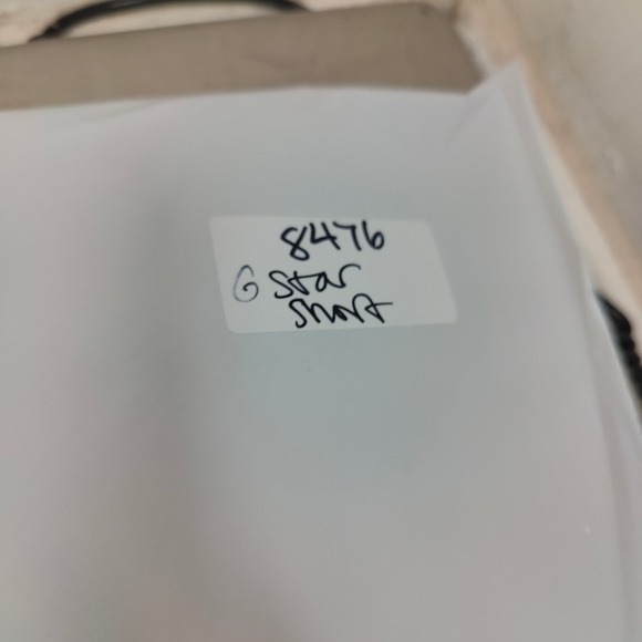 G Star Raw Elite Shirt Mens Small Snap Button Gray Rocker Military‎ Utility - Picture 10 of 10